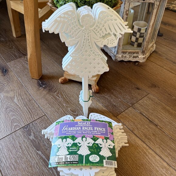 15 Vintage Guardian Angel Interlocking Fence Angels - Picture 4 of 7